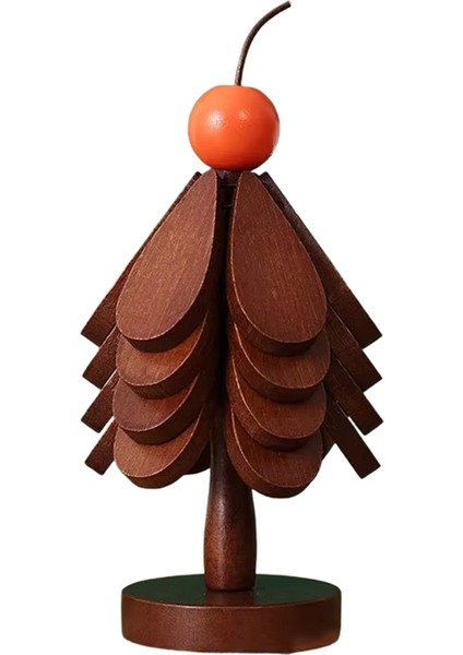 Mutfak Yalıtım Matı Noel Ağacı Şeklinde Masif Ahşap Yemek Masası Haşlanma Önleyici Bardak Altlığı Tencere Altlığı Ev Dekorasyonu (Yurt Dışından)