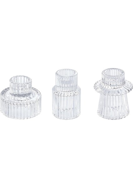 Konik Cam Şamdanlıklar Masa Orta Parçaları, Düğün Dekorasyonu ve Parti Dekorasyonu Için Mumluklar (Yurt Dışından)