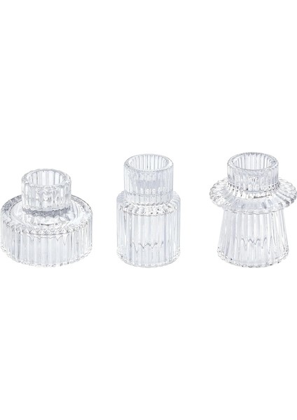 Konik Cam Şamdanlıklar Masa Orta Parçaları, Düğün Dekorasyonu ve Parti Dekorasyonu Için Mumluklar (Yurt Dışından) fırsatları