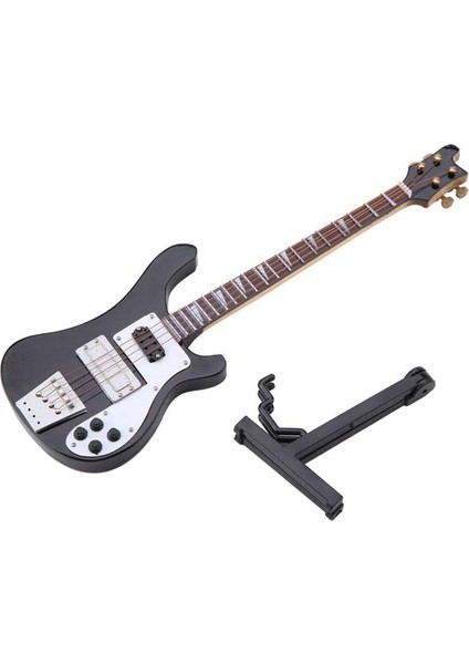 Minyatür Bas Gitar, Minyatür Bas Gitar, Stand ve Kılıflı Enstrüman Modeli Süslemeleri Kitaplık ve Masa Için (Yurt Dışından) fiyatları