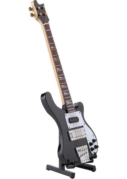 Minyatür Bas Gitar, Minyatür Bas Gitar, Stand ve Kılıflı Enstrüman Modeli Süslemeleri Kitaplık ve Masa Için (Yurt Dışından) fırsatları