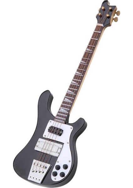 Minyatür Bas Gitar, Minyatür Bas Gitar, Stand ve Kılıflı Enstrüman Modeli Süslemeleri Kitaplık ve Masa Için (Yurt Dışından) indirimleri