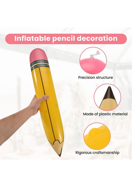 12 Adet 27 Inç Dev Büyük Şişme Kalem Doğum Günü Partisi Hediyeleri Kalem Asma Sınıf Dekorasyonu (Yurt Dışından) indirimleri