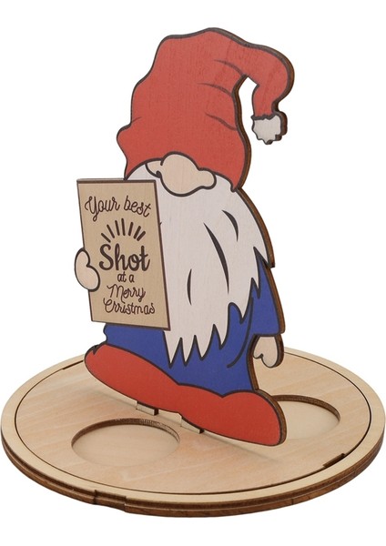 Noel Mini Şarap Şişesi Tutucu Noel Partisi Süslemeleri Için Noel Temalı Sevimli Likör Şişesi Standı (Yurt Dışından) indirimleri