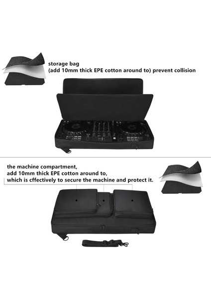 Flx6, Sx, Sx2, Sx3 Dj Kontrol Cihazı Için Omuz Askılı Taşıma Çantası Seyahat Çantası (Yurt Dışından) indirimleri
