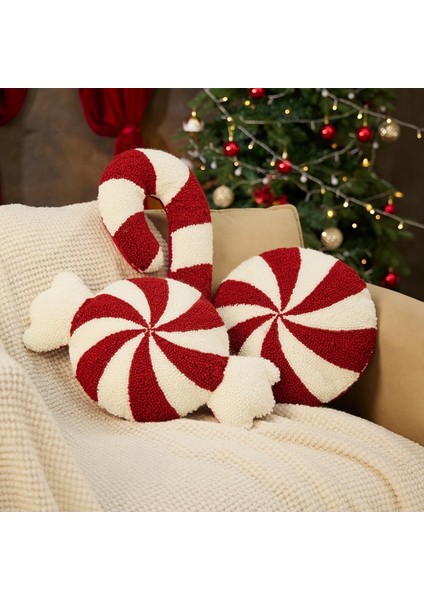 Sevimli Noel, Peluş Şeker Noel, Kış Yatak Odası Kanepe Noel Süslemeleri (Yurt Dışından) fırsatları