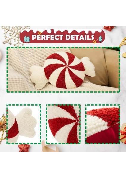 Sevimli Noel, Peluş Şeker Noel, Kış Yatak Odası Kanepe Noel Süslemeleri (Yurt Dışından) indirimleri