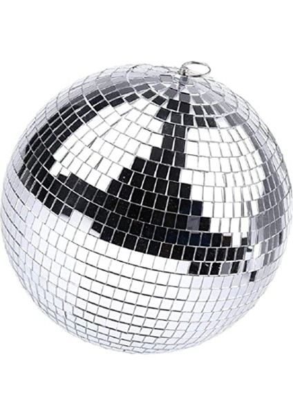 Işık Efektli Parti, Ev Dekorasyonu, Kulüp Sahnesi Için Asma Halkalı Gümüş Aynalı Disko Topu (20 Cm) (Yurt Dışından) fiyatları