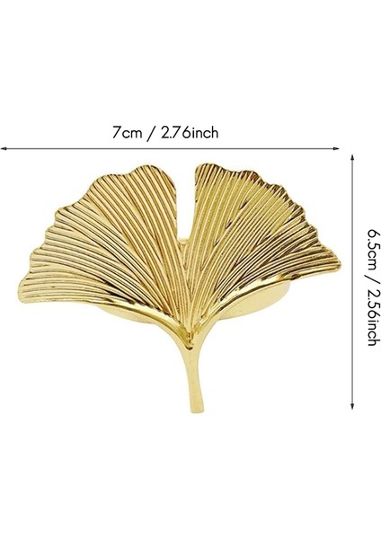 6 Adet Ginkgo Biloba Peçete Halkası Tokası Düğün Ziyafeti Anneler Günü Masa Dekorasyonu Için Kullanılabilir. (Yurt Dışından) fırsatları