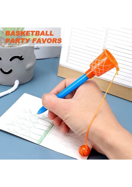 Basketbol Potası Kalemleri, Basketbol Partisi Hediyeleri - Spor Temalı Doğum Günü Partisi Için Basketbol Atışlı Spor Yenilikçi Kalemler (Yurt Dışından) indirimleri