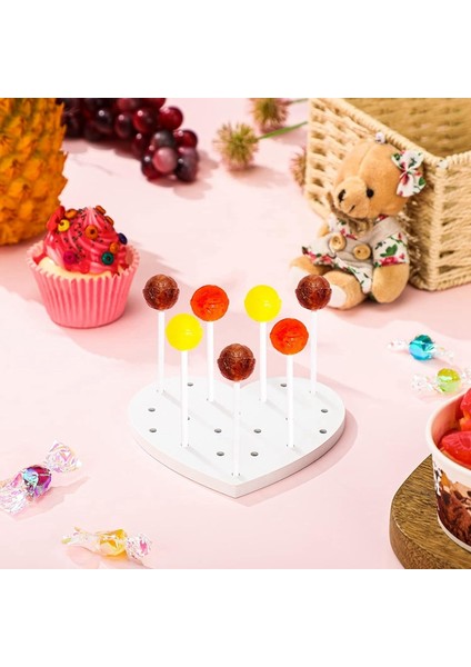 4 Adet Akrilik Lolipop Sergileme Standı Akrilik Sergileme Tutucu Düğün Partisi Şekerleme Tatlı Çubuğu Tutucu (Yurt Dışından) fırsatları