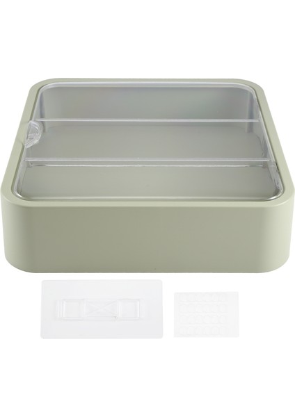 Duvara Monte Şeffaf Figür Vitrini, Ayarlanabilir Vitrin Standı, Kapılı Şeffaf Vitrin Kutusu, Avokado Yeşili (Yurt Dışından) fırsatları