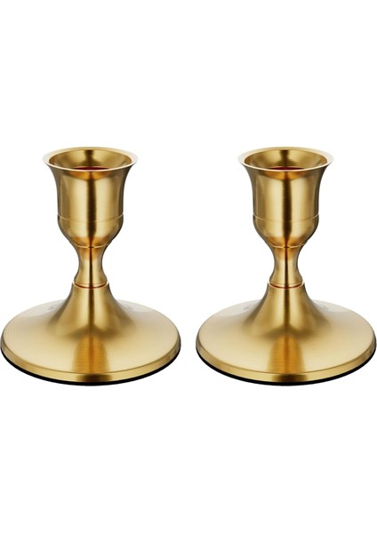 Konik Mumluklar, Yemek Odası Masa Ortası Veya Şömine Düğün Partisi Dekoru Için Vintage Metal Şamdanlıklar, B (Yurt Dışından)