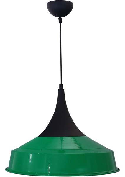 Yeşil Tekli Sarkıt Avize, Salona, Koridora, Otel ve Restoranlara Şık Işıklandırma