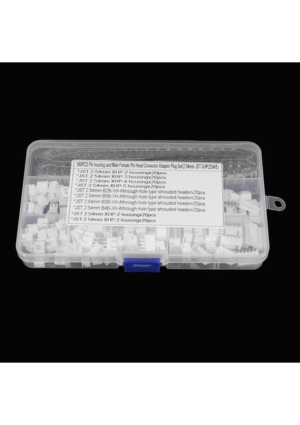 560 Adet 2,54 mm Jst- 2/3/4/5 Pin Muhafaza 2,54 mm Jst Xh Erkek/dişi Pin Başlık Kablo Konnektör Kiti (Yurt Dışından) modelleri
