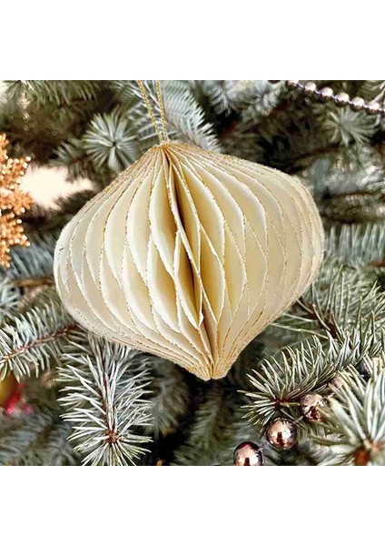 Noel Kağıt Petek Asılı Süsleme Yeni Yıl Noel Ağacı Asılı Süsü Düğün Bebek Duşu Ev Dekorasyonu (Yurt Dışından) indirimleri