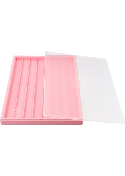 Kapaklı Su Geçirmez Tuş Takımı Saklama Kutusu - Klavye Tuş Takımlarını Sergilemek ve Toplamak Için Pembe (Yurt Dışından) modelleri