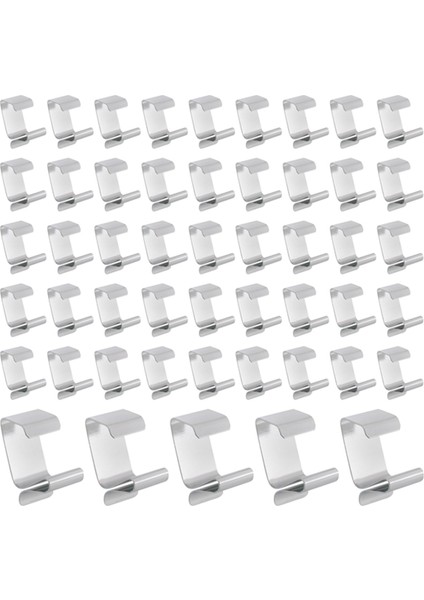 50 Parça Noel Işıkları Oluk Kancaları Galvanizli Tatil Işıkları Çatı Kancaları Noel Işık Klipsleri Noel Işıkları Oluk Askıları (Yurt Dışından) fiyatları