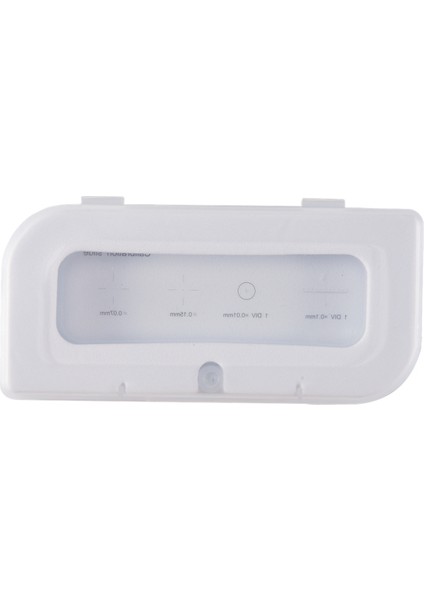 0,01 mm Mikroskop Slaytları Retikül Kalibrasyon Sürgülü Cetvel Çok Işlevli Mikroskop Kalibrasyon Cetveli Sahne Mikrometresi (Yurt Dışından)