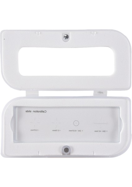 0,01 mm Mikroskop Slaytları Retikül Kalibrasyon Sürgülü Cetvel Çok Işlevli Mikroskop Kalibrasyon Cetveli Sahne Mikrometresi (Yurt Dışından) fırsatları