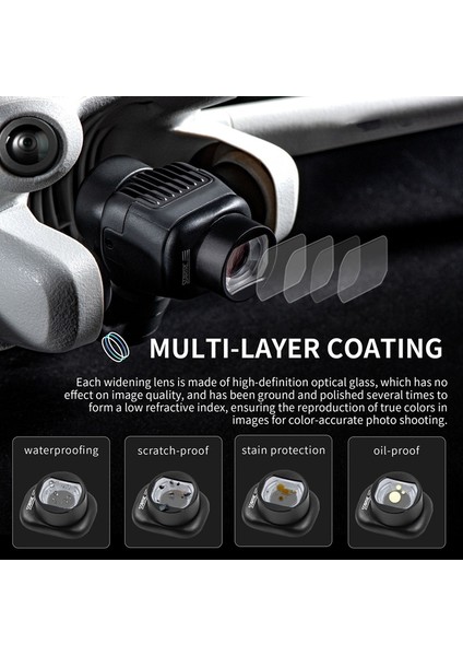 Mini4 Pro Gimbal Kamera, Çok Fonksiyonlu Aksesuarlar, Drone Profesyonel Hava Fotoğrafçılığı Için Genişletici Ayna (Yurt Dışından) indirimleri