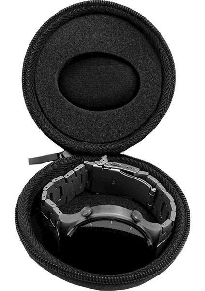 Taşınabilir Tek Seyahat Fermuarlı Kılıf Saat Kutusu Kol Saati Akıllı Saat Koruyucu Çanta (Yurt Dışından) modelleri