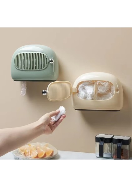 Plastik Sarma, Duvara Monte Mutfak Saklama Düzenleyici Kutusu, Banyo Aksesuarları, Ev Düzenleme Çözümleri (Yurt Dışından) indirimleri