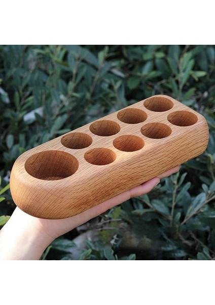 5 ml 10 ml Şişeler Için Ahşap Esansiyel Yağ Sergileme Standı 9 Delikli Kozmetik Düzenleyici Raf Dikdörtgen Düzenleyici (Yurt Dışından) modelleri