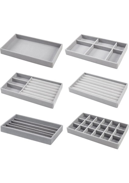 Mücevher Saklama Kutusu Ev Çekmecesi Küpe Kolye Yüzük Tepsi Baş Halat Kulak Klipsi Sergileme Saklama Tepsisi Kutusu (Yurt Dışından)