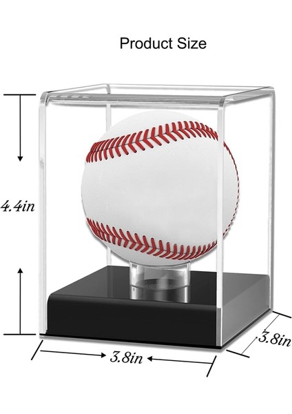 Beyzbol Vitrini, Imzalı Beyzbol Için Akrilik Uv Korumalı Akrilik Beyzbol Vitrini, Beyzbol (Yurt Dışından) indirimleri