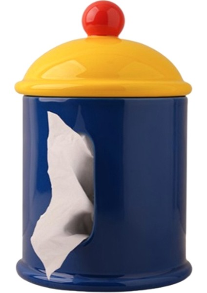 Dopamin Renkli Mendil Kutusu Tutucu Kılıfı, Iskandinav Mendil Kapağı Peçetelik Düzenleyici Kutusu Oturma Odası Dekoru-B (Yurt Dışından) fiyatları