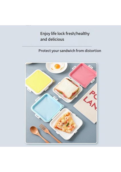 Öğle Yemeği Için Silikon Saklama Kutusu Sandviç Salata Saklama Kutusu Yeniden Kullanılabilir Gıda Saklama Kabı Mikrodalga Bento Öğle Yemeği Kutusu (Yurt Dışından) modelleri
