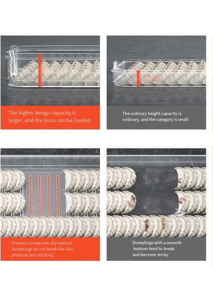 Buzdolabı, Sosis Saklama, Buzdolabı Kutusu, Istiflenebilir, Buzdolabı Düzenleyici, Kapaklı Gıda Saklama Kapları Için Soğuk Gıda Kutuları (Yurt Dışından) indirimleri