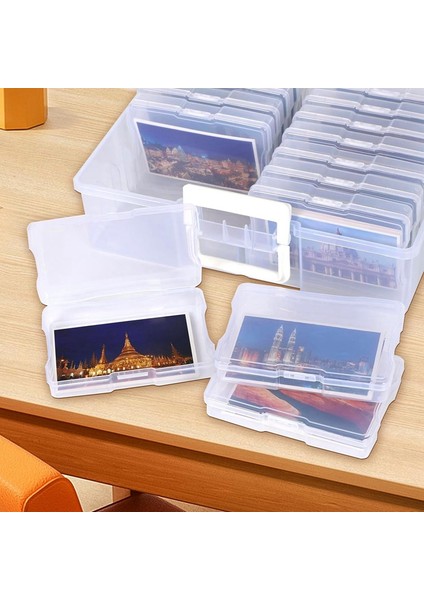 Taşınabilir Fotoğraf Saklama Kutuları, 16 Iç Bölmeli, 1600'E Kadar Kapasiteli 4x6 Inç Fotoğraf, Tohumlar ve Ofis Malzemeleri Için (Yurt Dışından) indirimleri