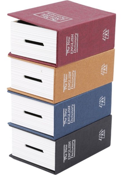 Para ve Mücevher Için Güvenli, Kitap Görünümünü Taklit Eden ve Ev ve Ofis Için Mükemmel (Mini Kırmızı) (Yurt Dışından) fiyatları