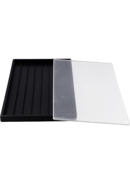 Kapaklı Su Geçirmez Tuş Takımı Saklama Kutusu - Klavye Tuş Takımlarını Sergilemek ve Koleksiyonlamak Için Siyah (Yurt Dışından) modelleri