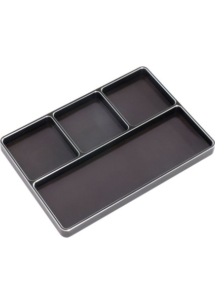 1/10 1/8 Rc Model Araba Metal Cnc Dört Izgaralı Basit Vidalı Disk Saklama Kutusu Metal Somun Vida Tepsisi, Kırmızı (Yurt Dışından) fırsatları