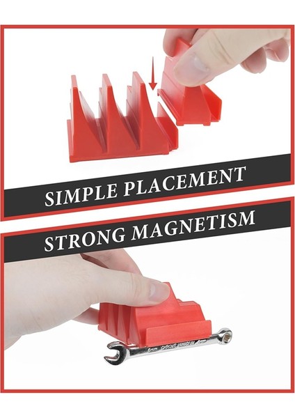 Alet Kutusu Için Manyetik Anahtar Düzenleyici, 20 Anahtar Için Uygundur, Anahtar Düzenleyici Garaj ve Atölye Için Mükemmeldir (Yurt Dışından) indirimleri