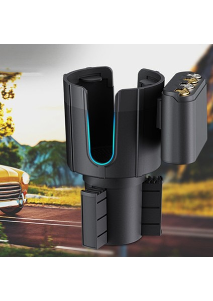 Araba Bardak Tutucu Genişletici, Ayarlanabilir Tabanlı Araba Bardak Tutucu Genişletici Adaptörü (Yurt Dışından)