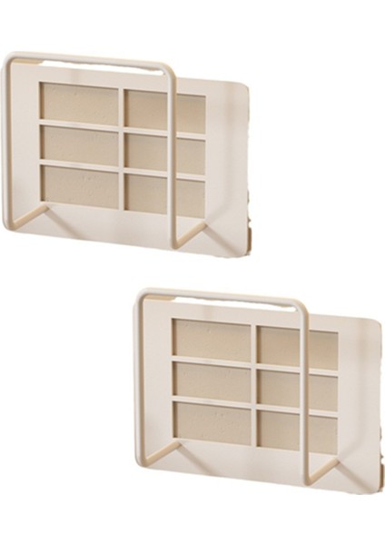 Çok Yönlü, Şık ve Çok Amaçlı Depolama Rafları Için Kolay Kurulumlu, Delme Gerektirmeyen Duvara Monte Freze Braketi (Yurt Dışından)