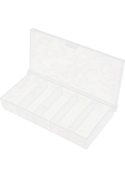 5 Izgaralı Plastik Düzenleyici Kutu Şeffaf Balıkçılık Malzemeleri Saklama Kutusu Mücevher Bölücüler Konteyner Kutusu (Yurt Dışından) fiyatları