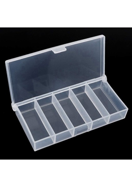 5 Izgaralı Plastik Düzenleyici Kutu Şeffaf Balıkçılık Malzemeleri Saklama Kutusu Mücevher Bölücüler Konteyner Kutusu (Yurt Dışından) modelleri