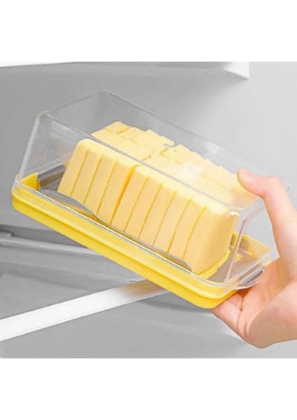 Tereyağı Kesme Saklama Kutusu Zaman Kazandıran Tereyağı Dilimleyici Paslanmaz Çelik Kesicili Soğutmalı Tereyağı Kabı Küçük (Yurt Dışından) modelleri