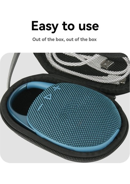 Clip4/5 Hoparlör Eva Taşınabilir Taşıma Çantası Hoparlör Fermuarlı Saklama Kutusu Pu Taşınabilir Için Uygundur (Yurt Dışından) modelleri