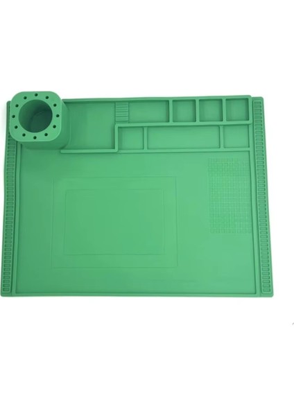 Adsorpsiyonlu Lehimleme Matı Platformu Isıtmalı - Bga Lehimleme Istasyonu Için Manyetik Silikon Tamir Pedi 400X300MM (Yurt Dışından)