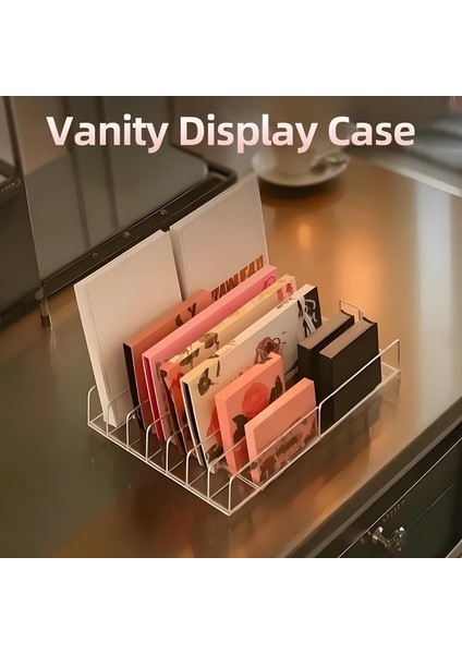 2'li Akrilik Makyaj Göz Farı Paleti Düzenleyici, 7 Yuvalı Vitrin, Kozmetik Vitrin Saklama Tutucu, CD Uyumlu, Telefon Kılıfı (Yurt Dışından) indirimleri