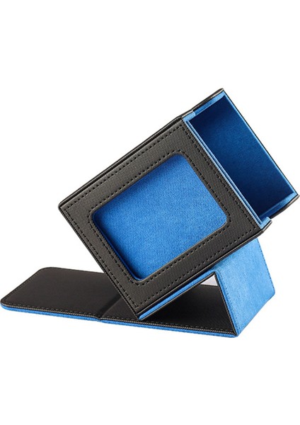 Ticaret Kartları Için Kart Saklama Kutusu, Ekran Pencereli Kart Deste Kutusu, Kart Deste Kutusu, Mavi Kart Deste Kutusu (Yurt Dışından)