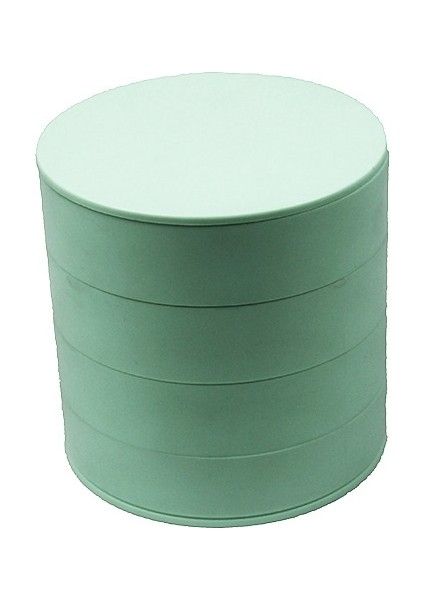 Mücevher Saklama Kutusu Döndürülebilir Mücevher Aksesuarları Saklama Tepsisi Kapaklı Kutu Küpe Mücevher Saklama Kutusu Siyah (Yurt Dışından) modelleri