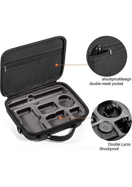 Action 3/4/5 Pro Için Taşınabilir Kamera Çantası - Koruyucu Dolgulu Seyahat Saklama Çantası, Kamera Aksesuarları (Yurt Dışından) fırsatları