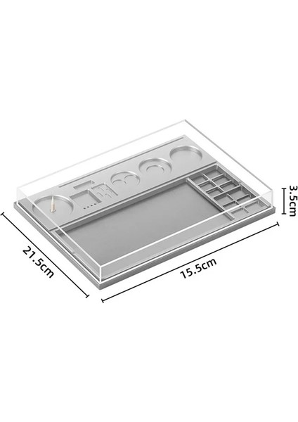 Saat Alet Düzenleyici Saat Tamir Tepsisi Saat Parçaları Saklama Kutusu Düzenleyici Saatçi Tamir Alet Saklama Tepsisi B (Yurt Dışından) indirimleri